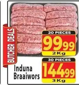 Supa Store Induna Braaiwors 20 pieces offer