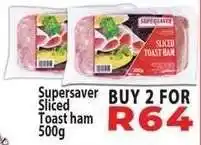 Supa Store Supersaver Sliced Toast Ham 500g offer