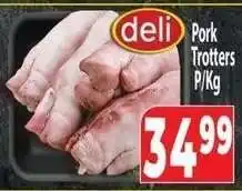 Supa Store PORK TROTTERS offer