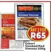 Supa Store Eskort Smoked/Red Viennas 500g offer