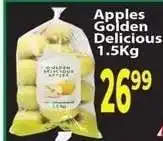 Supa Store Apples Golden Delicious 1.5kg offer
