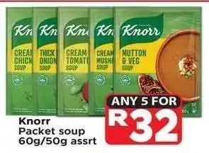 Supa Store Knorr Packet Soup offer