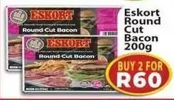 Supa Store Eskort Round Cut Bacon 200g offer