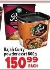 Supa Store Rajah Curry powder assrt 800g offer