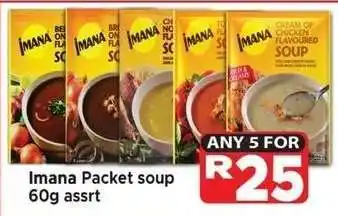 Supa Store Imana Packet soup 60g assrt offer