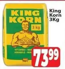 Supa Store King Korn 3Kg offer