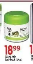 Supa Store BLACK CHIC HAIR FOOD 125ML offer
