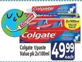 Supa Store Colgate t/paste offer