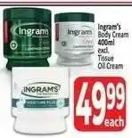 Supa Store Ingram's Body Cream 400ml offer