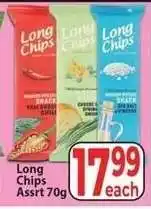 Long Chips Assrt 70g