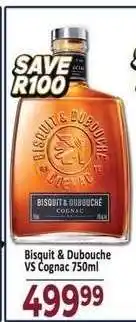 Supa Store BISQUIT & DUBOUCHE VS COGNAC 750ML offer