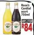 Supa Store Rose's Cordial offer