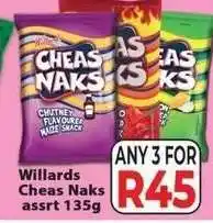 Supa Store Willards Cheas Naks offer
