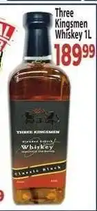 Supa Store Three Kingsmen Whiskey 1L offer
