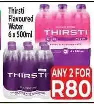 Supa Store Thirsti Flavoured Water offer