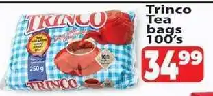 Supa Store Trinco Tea Bags 100's offer