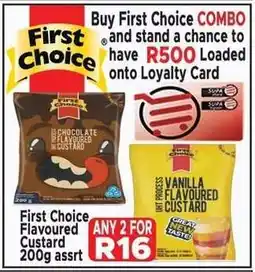 Supa Store First Choice Flavoured Custard 200g offer