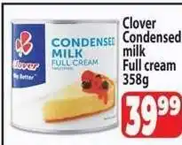 Supa Store CLOVER Condensed Milk offer