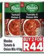 Supa Store Rhodes Tomato & Onion Mix 410g offer