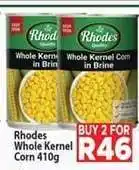 Supa Store Rhodes Whole Kernel Corn 410g offer