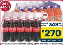 Pick n Pay Hypermarket Coca-Cola, Fanta, Sparletta, Stoney, Sprite or Twist offer