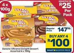 Pick n Pay Hypermarket Danone Ultramel Delight Dessert Assorted offer