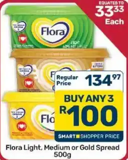 Pick n Pay Hypermarket Flora Light, Medium or Gold Spread offer