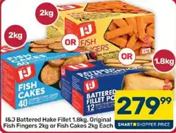 Pick n Pay Hypermarket I&J Battered Hake Fillet offer