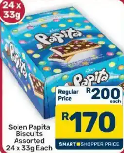 Pick n Pay Hypermarket Solen Papita Biscuits Assorted offer