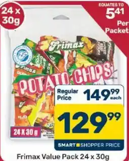 Pick n Pay Hypermarket Frimax Potato Chips offer