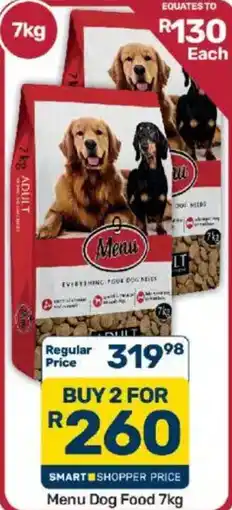 Pick n Pay Hypermarket Menu Dog Food offer