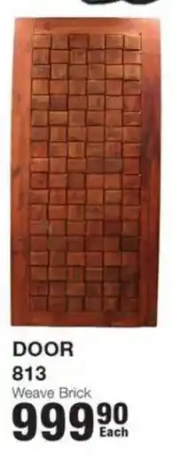 Build It DOOR 813 Weave Brick offer