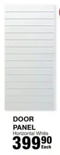 Build It DOOR PANEL Horizontal White offer