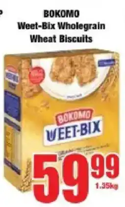 Boxer Bokomo Weet-Bix Wholegrain Wheat Biscuits offer