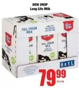 Boxer DEW DROP Long Life Milk Full Cream Milk offer