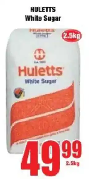 Boxer Hulett's White Sugar offer