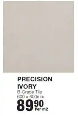 Build It PRECISION IVORY B-Grade Tile offer