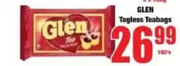 Boxer Glen Tagless Teabags offer