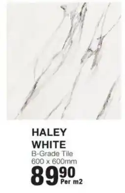 Build It HALEY WHITE B-Grade Tile offer