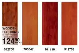 Build It Wooden flooring assorted offer