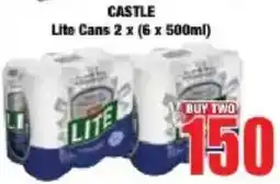 Boxer CASTLE Lite Cans offer