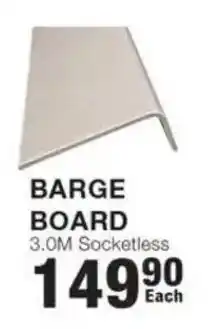 Build It BARGE BOARD 3.0M Socketless offer