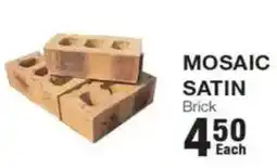 Build It Mosaic Satin Brick offer