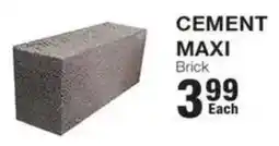 Build It Cement Maxi Brick offer