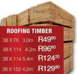 Build It ROOFING TIMBER offer