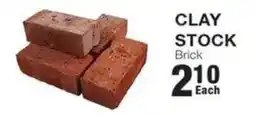 Build It Clay stock brick offer