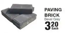 Build It Paving brick bevel grey offer