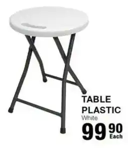 Build It TABLE PLASTIC White offer