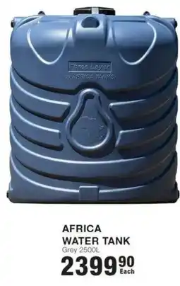 Build It AFRICA WATER TANK offer