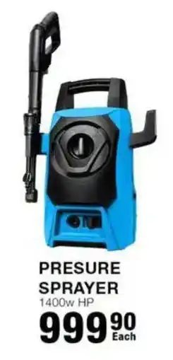 Build It Pressure Sprayer offer